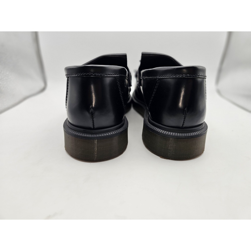 Dr. Martens Adrian Tassel Loafer Men 9 Black Smooth Leather Casual Shoes Eby3417 - Picture 9 of 11